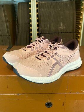 ASICS Women's Size 10.5 Gel-Contend 8 Frosted Rose Deep Mars Running Shoes